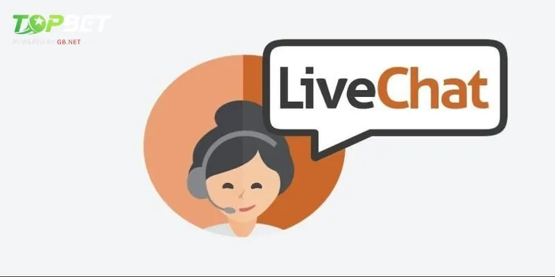 Liên hệ nhà cái Topbet nhanh bằng live chat