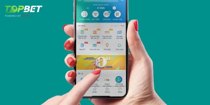 Hướng dẫn giao dịch bằng ví tại nhà cái Topbet